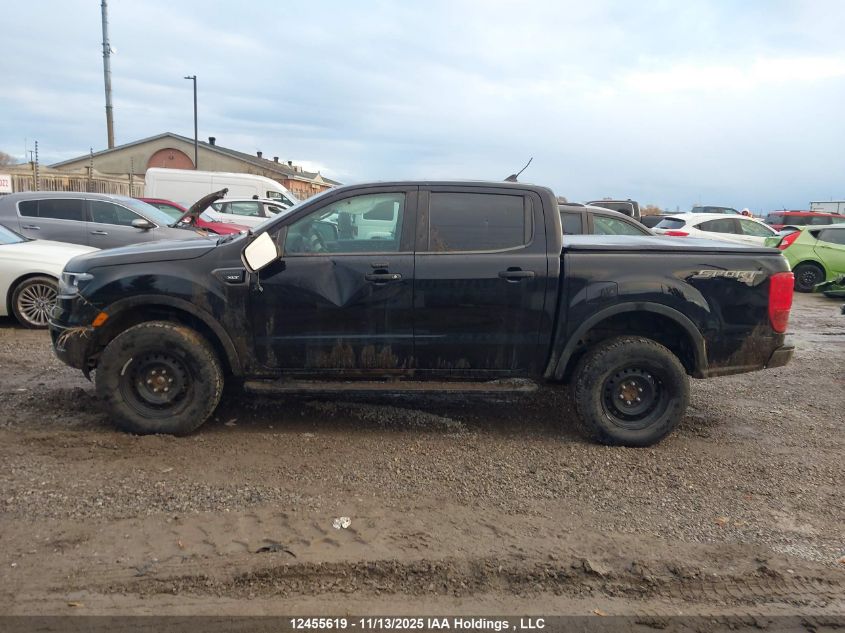 2021 Ford Ranger Xlt VIN: 1FTER4FH3MLD58326 Lot: 12455619
