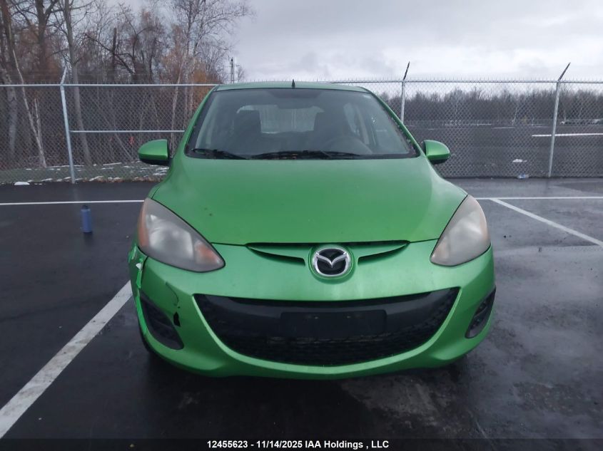 2011 Mazda Mazda2 VIN: JM1DE1HYXB0110933 Lot: 12455623