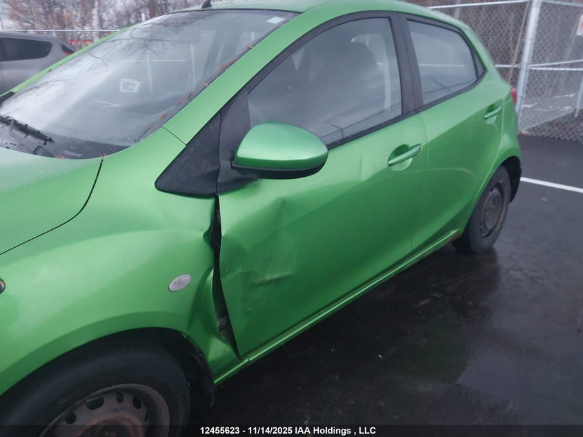 2011 Mazda Mazda2 VIN: JM1DE1HYXB0110933 Lot: 12455623