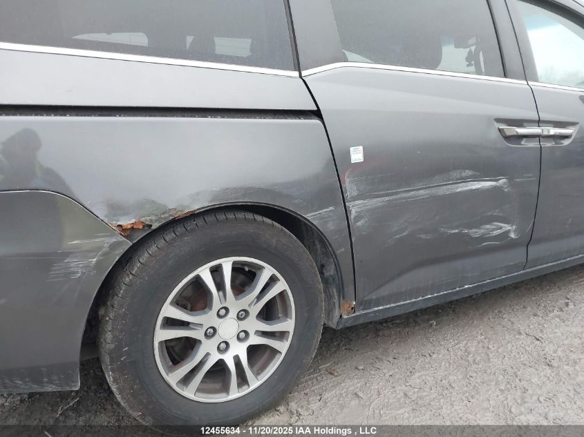 2011 Honda Odyssey Exl VIN: 5FNRL5H62BB510147 Lot: 12455634