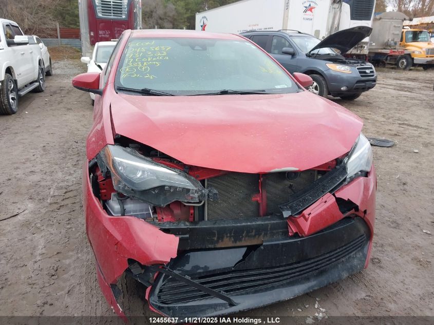 2017 Toyota Corolla Le VIN: 2T1BURHE5HC931323 Lot: 12455637