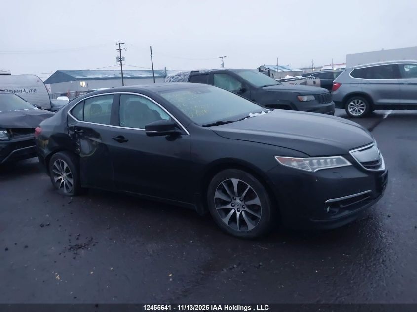 2016 Acura Tlx Advance VIN: 19UUB3F71GA802077 Lot: 12455641