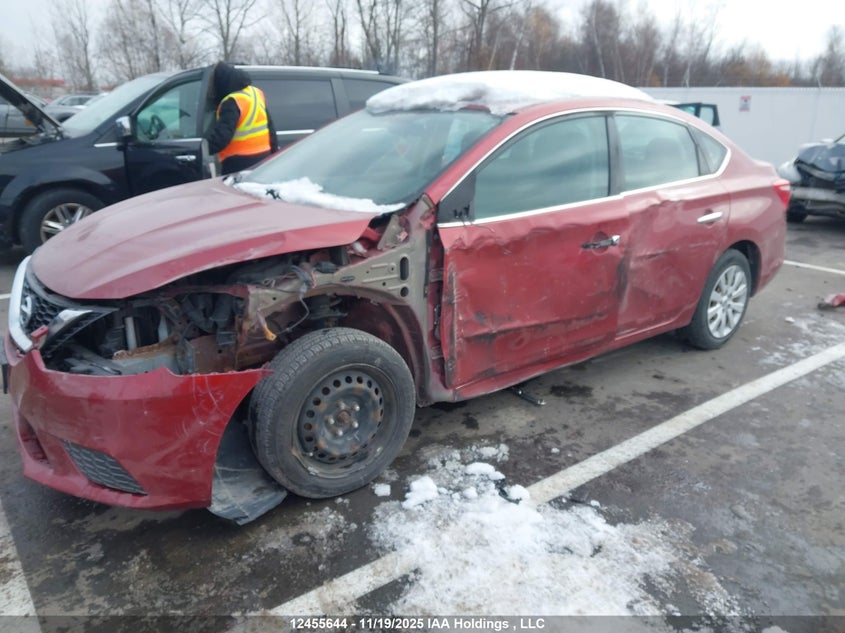 3N1AB7AP9HY384495 2017 NISSAN SENTRA photo no. 2