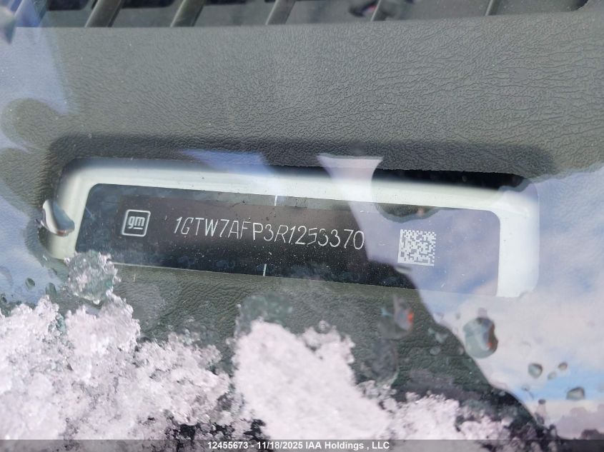 2024 GMC GMC VIN: 1GTW7AFP3R1253370 Lot: 12455673