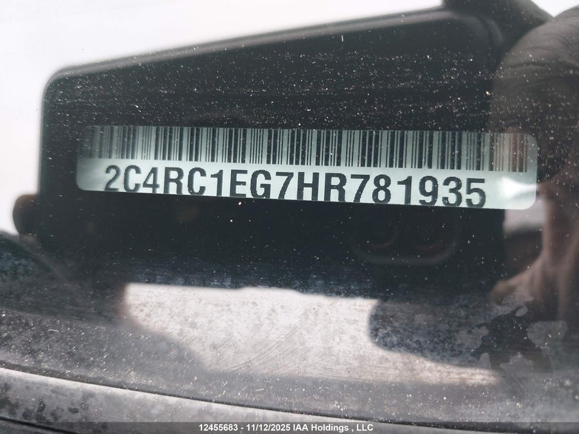 2C4RC1EG7HR781935 2017 CHRYSLER PACIFICA photo no. 17