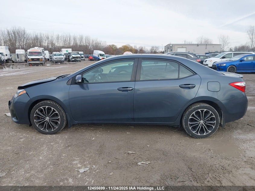 2015 Toyota Corolla S VIN: 2T1BURHE1FC345926 Lot: 12455699