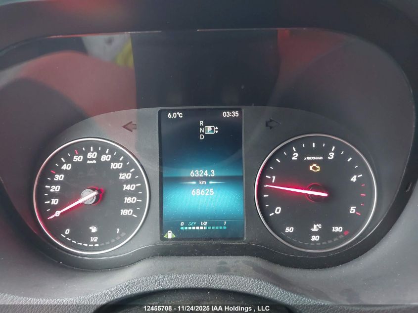 2024 Mercedes-Benz Sprinter 2500 VIN: W1Y4KCHY0RP660501 Lot: 12455708