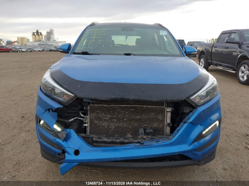 2017 Hyundai Tucson Limited/Sport And Eco/Se VIN: KM8J3CA46HU514420 Lot: 12455724