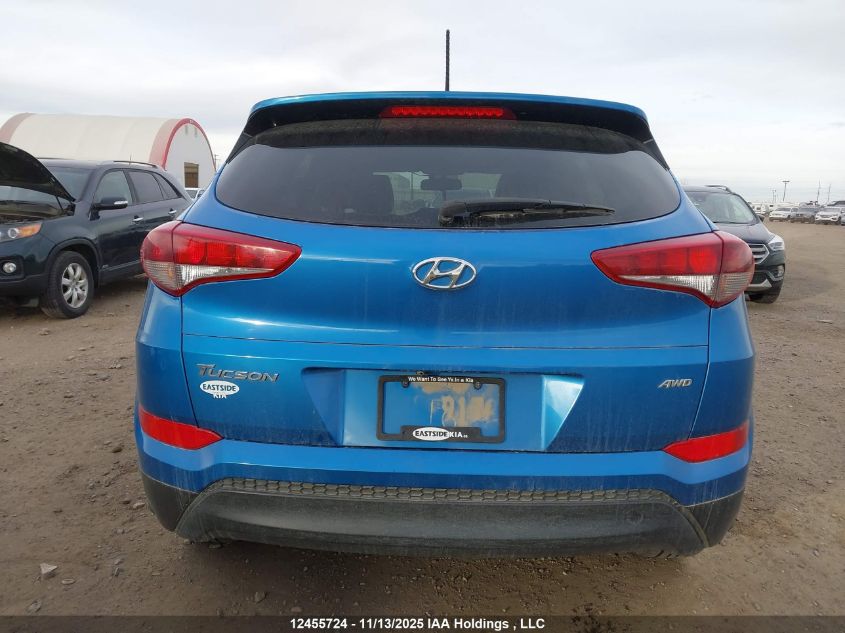 2017 Hyundai Tucson Limited/Sport And Eco/Se VIN: KM8J3CA46HU514420 Lot: 12455724