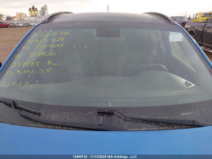 2017 Hyundai Tucson Limited/Sport And Eco/Se VIN: KM8J3CA46HU514420 Lot: 12455724