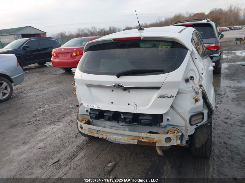 2014 Ford Fiesta Titanium VIN: 3FADP4FJ3EM213507 Lot: 12455734