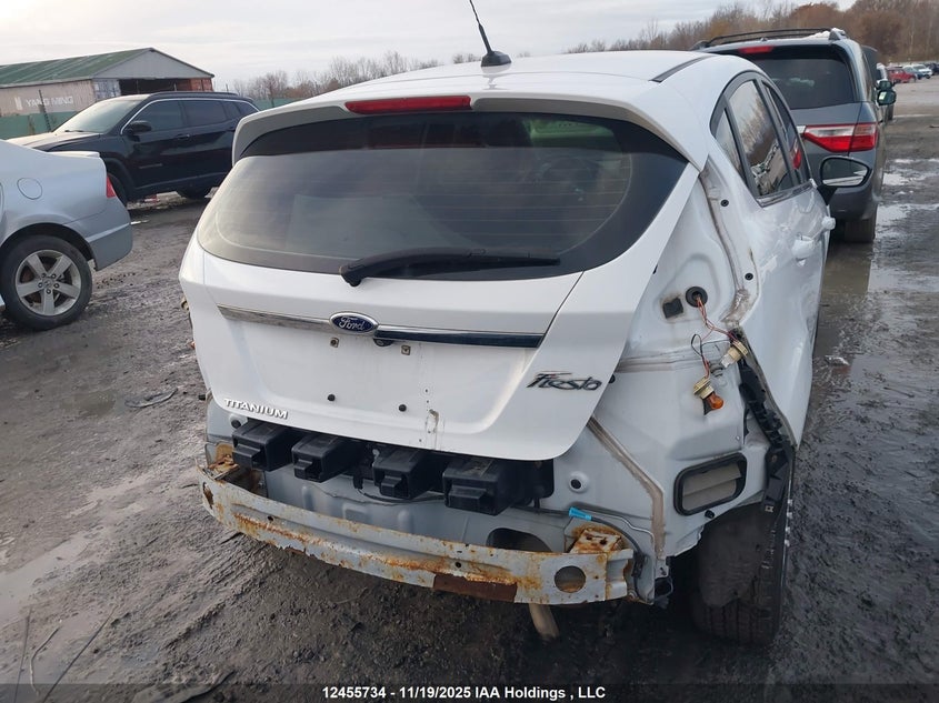 2014 Ford Fiesta Titanium VIN: 3FADP4FJ3EM213507 Lot: 12455734