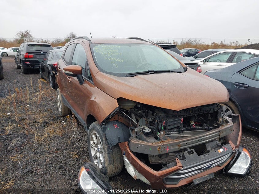 MAJ6S3GL8LC386052 2020 Ford Ecosport Se auction photo 1