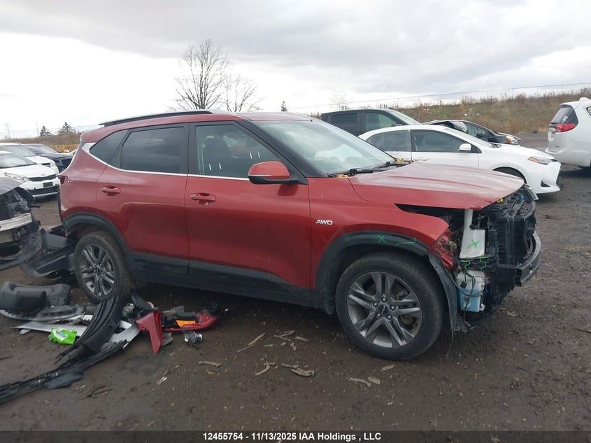 2022 Kia Seltos S VIN: KNDEUCAA9N7329569 Lot: 12455754