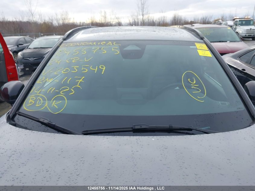 2024 Honda Cr-V Hybrid VIN: 2HKRS6H91RH203549 Lot: 12455755