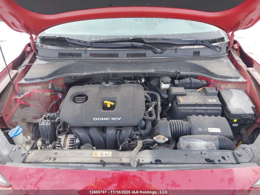 2021 Hyundai Kona Se VIN: KM8K12AA6MU657081 Lot: 12455761