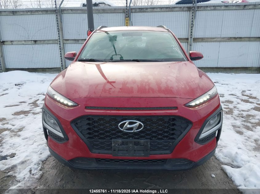 2021 Hyundai Kona Se VIN: KM8K12AA6MU657081 Lot: 12455761