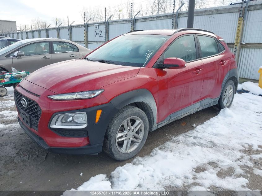 2021 Hyundai Kona Se VIN: KM8K12AA6MU657081 Lot: 12455761