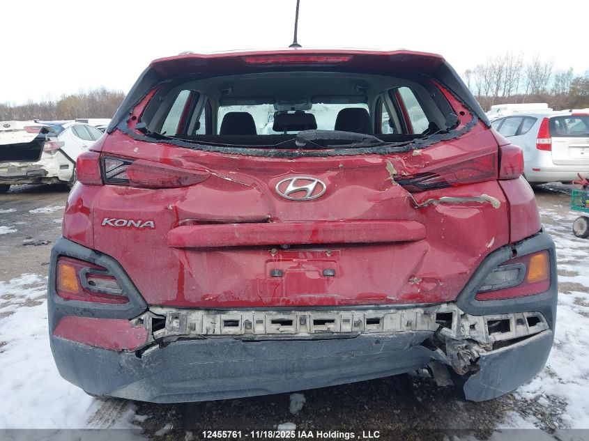 2021 Hyundai Kona Se VIN: KM8K12AA6MU657081 Lot: 12455761