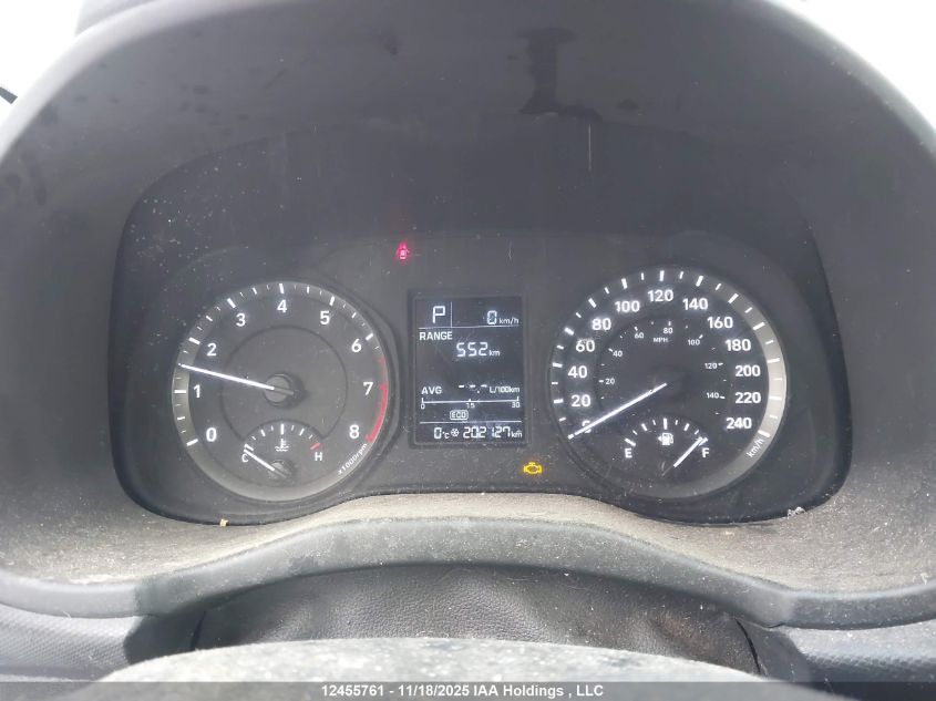 2021 Hyundai Kona Se VIN: KM8K12AA6MU657081 Lot: 12455761