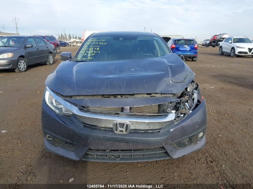 2016 Honda Civic Ex VIN: 2HGFC1F40GH112578 Lot: 12455764