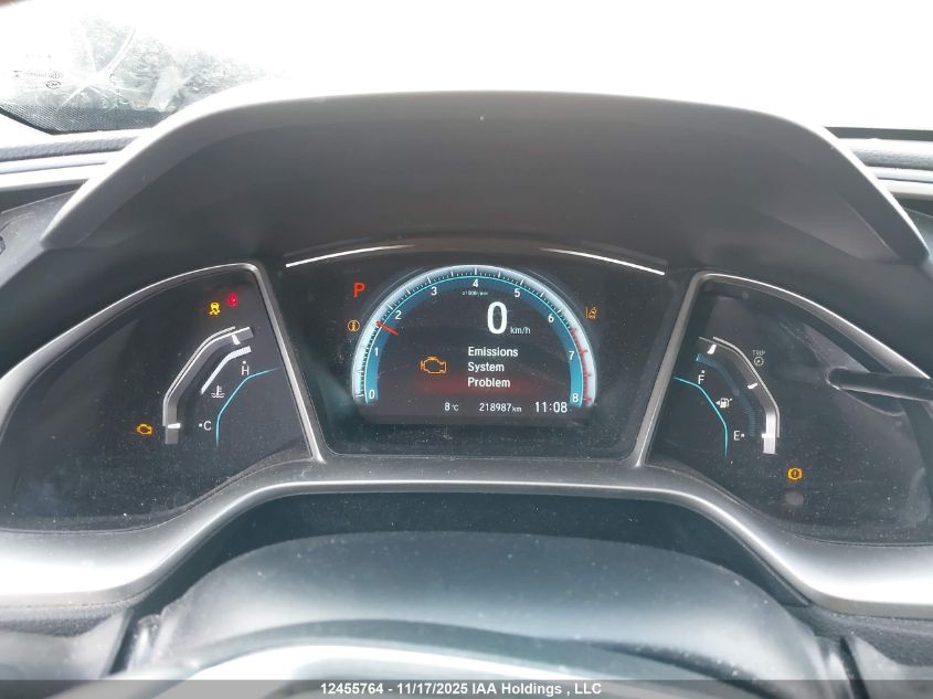 2016 Honda Civic Ex VIN: 2HGFC1F40GH112578 Lot: 12455764