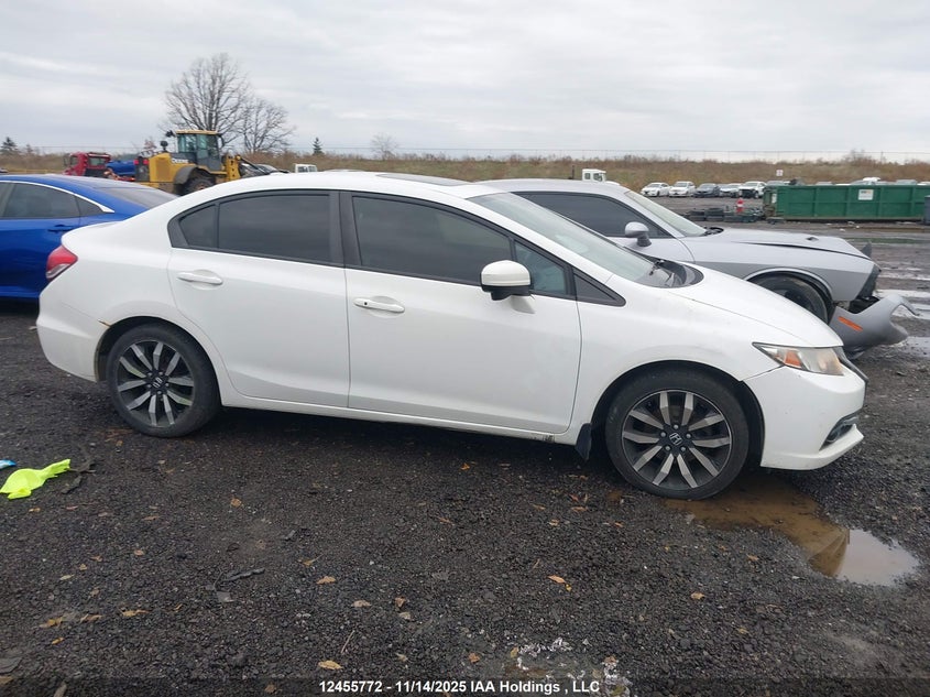 2014 Honda Civic Touring VIN: 2HGFB2F74EH041272 Lot: 12455772