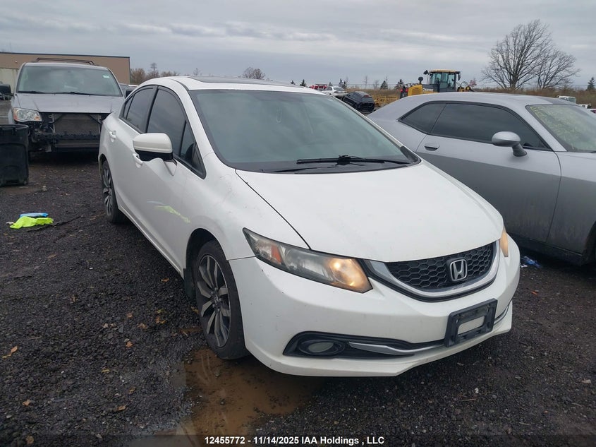 2HGFB2F74EH041272 2014 Honda Civic Touring auction photo 1