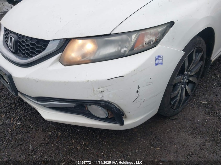 2014 Honda Civic Touring VIN: 2HGFB2F74EH041272 Lot: 12455772