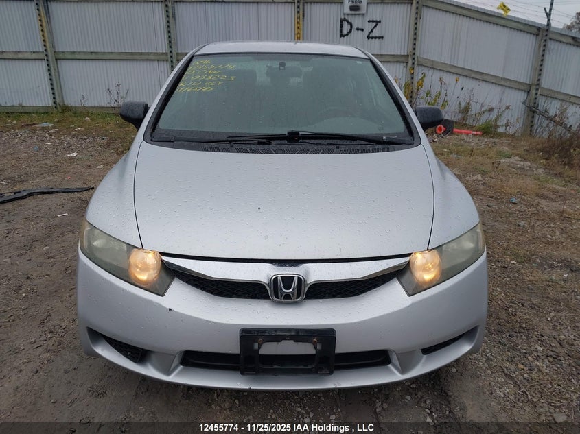 2010 Honda Civic Dx VIN: 2HGFA1E2XAH033223 Lot: 12455774