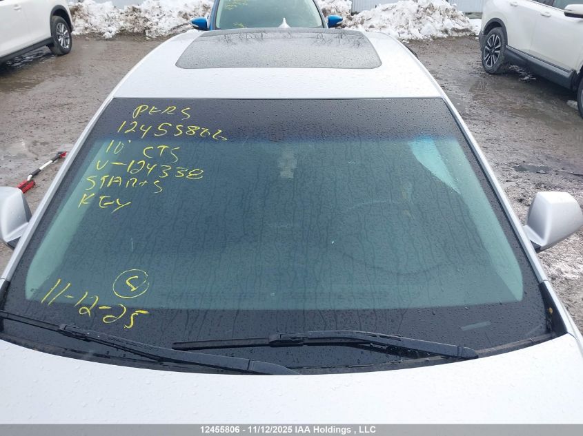 2010 Cadillac Cts VIN: 1G6DA5EG0A0124338 Lot: 12455806