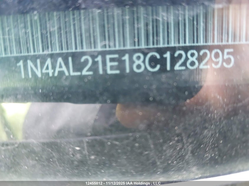 1N4AL21E18C128295 2008 NISSAN ALTIMA photo no. 9
