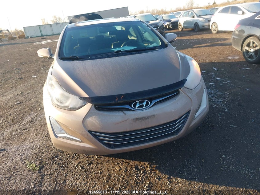 2014 Hyundai Elantra Limited VIN: KMHDH4AH5EU068392 Lot: 12455813