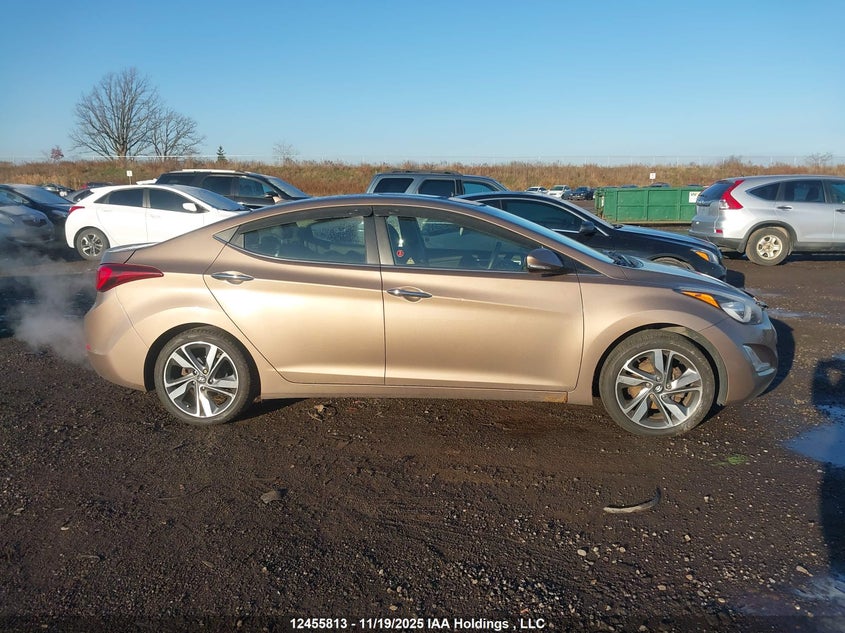 2014 Hyundai Elantra Limited VIN: KMHDH4AH5EU068392 Lot: 12455813