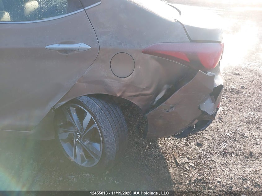 2014 Hyundai Elantra Limited VIN: KMHDH4AH5EU068392 Lot: 12455813