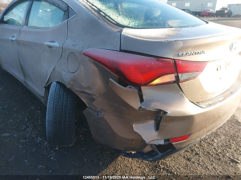 2014 Hyundai Elantra Limited VIN: KMHDH4AH5EU068392 Lot: 12455813