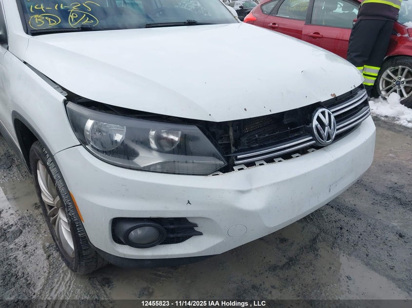 2015 Volkswagen Tiguan Comfortline/Highline/Special Edition/Trendline VIN: WVGJV7AX6FW570662 Lot: 12455823