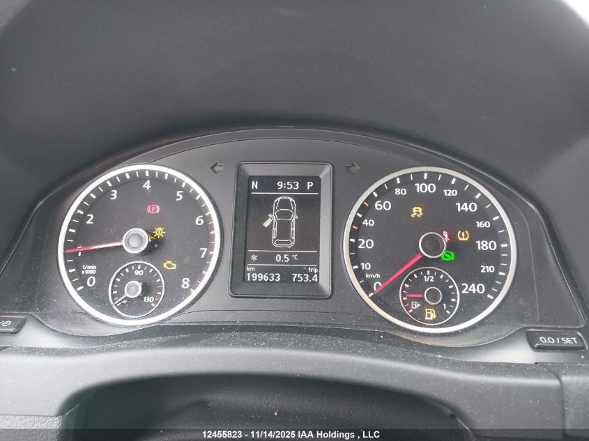 2015 Volkswagen Tiguan Comfortline/Highline/Special Edition/Trendline VIN: WVGJV7AX6FW570662 Lot: 12455823