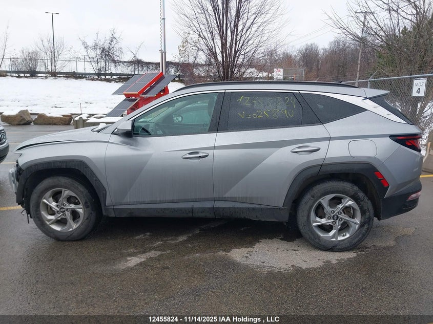 2022 Hyundai Tucson Preferred Awd VIN: KM8JBCAE9NU025890 Lot: 12455824