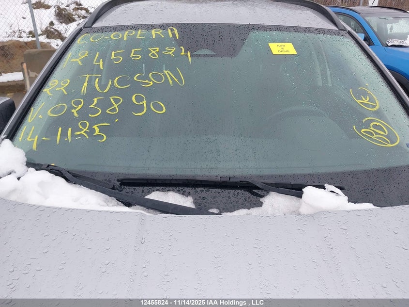 2022 Hyundai Tucson Preferred Awd VIN: KM8JBCAE9NU025890 Lot: 12455824