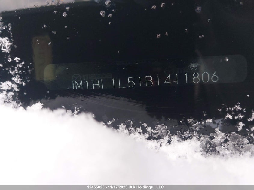 2011 Mazda Mazda3 Gs VIN: JM1BL1L51B1411806 Lot: 12455825