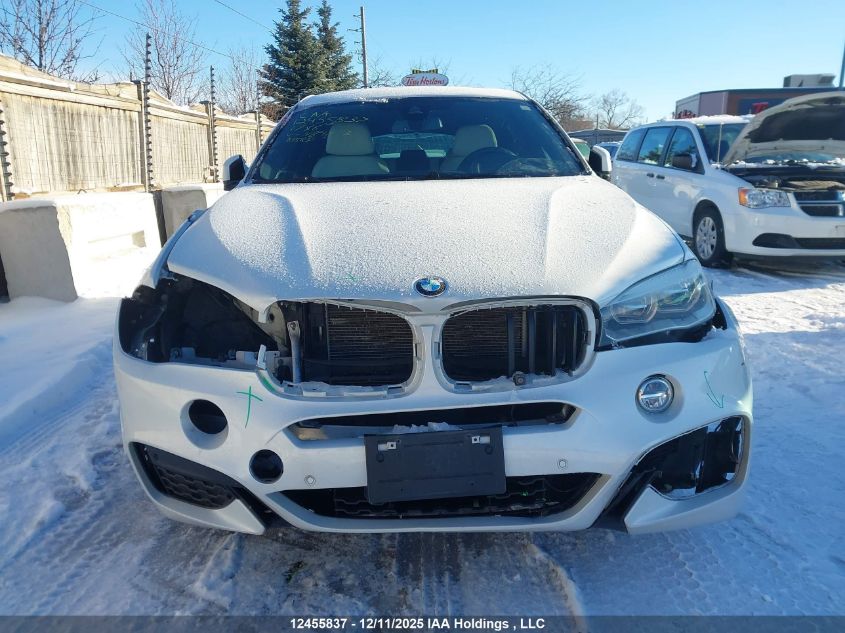 2017 BMW X6 xDrive35I VIN: 5UXKU2C50H0N84863 Lot: 12455837