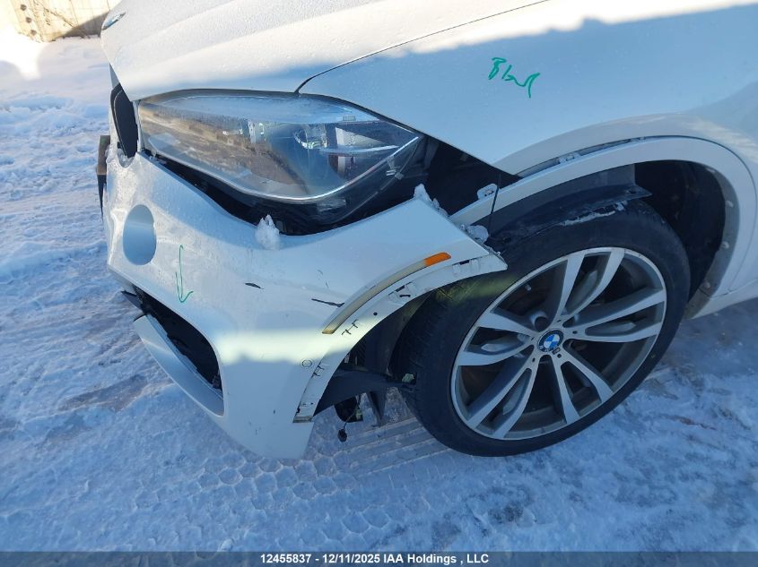 2017 BMW X6 xDrive35I VIN: 5UXKU2C50H0N84863 Lot: 12455837