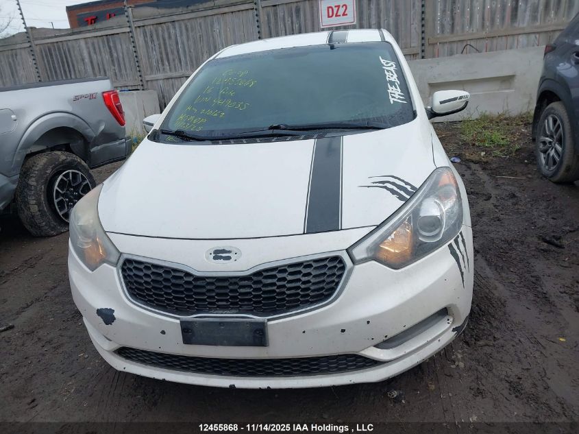 2016 Kia Forte 1.8L Lx/1.8L Lx+ VIN: KNAFK4A63G5449035 Lot: 12455868