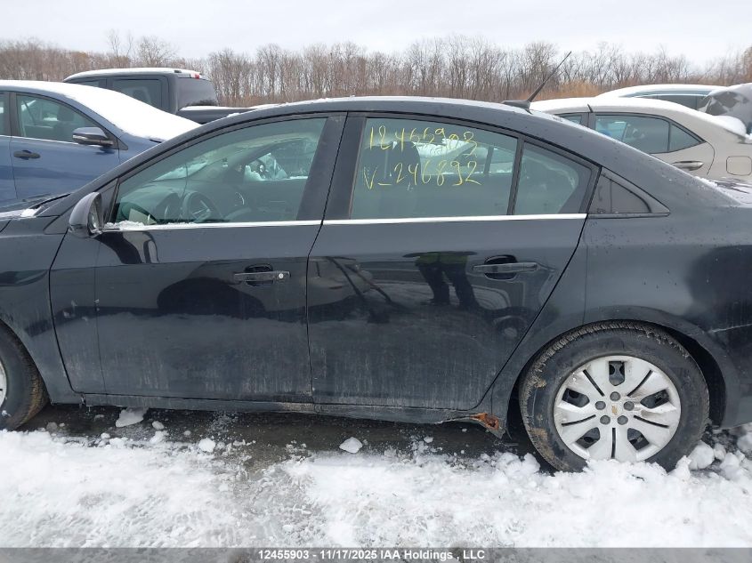 2014 Chevrolet Cruze Lt VIN: 1G1PC5SB7E7246892 Lot: 12455903