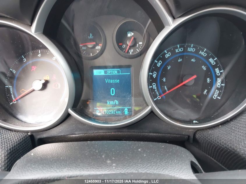 2014 Chevrolet Cruze Lt VIN: 1G1PC5SB7E7246892 Lot: 12455903