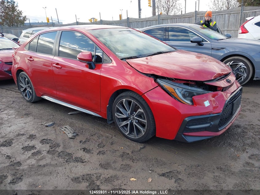 5YFB4MBE9MP067480 2021 Toyota Corolla Se auction photo 1