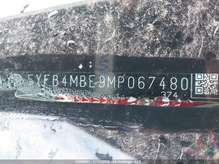 5YFB4MBE9MP067480 2021 TOYOTA COROLLA photo no. 9