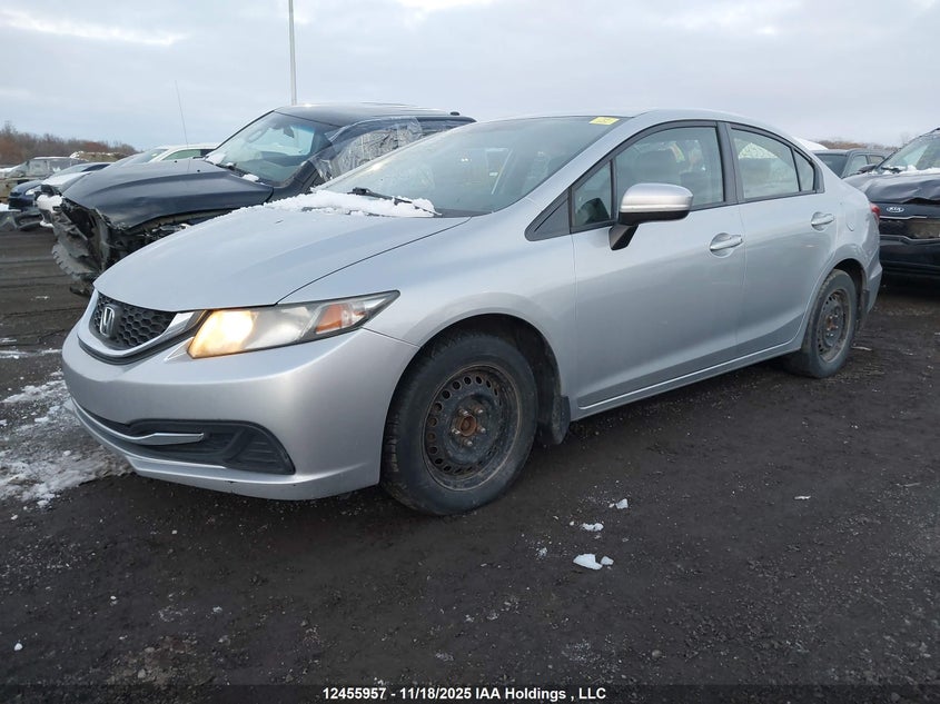 2HGFB2F46EH020039 2014 HONDA CIVIC photo no. 2