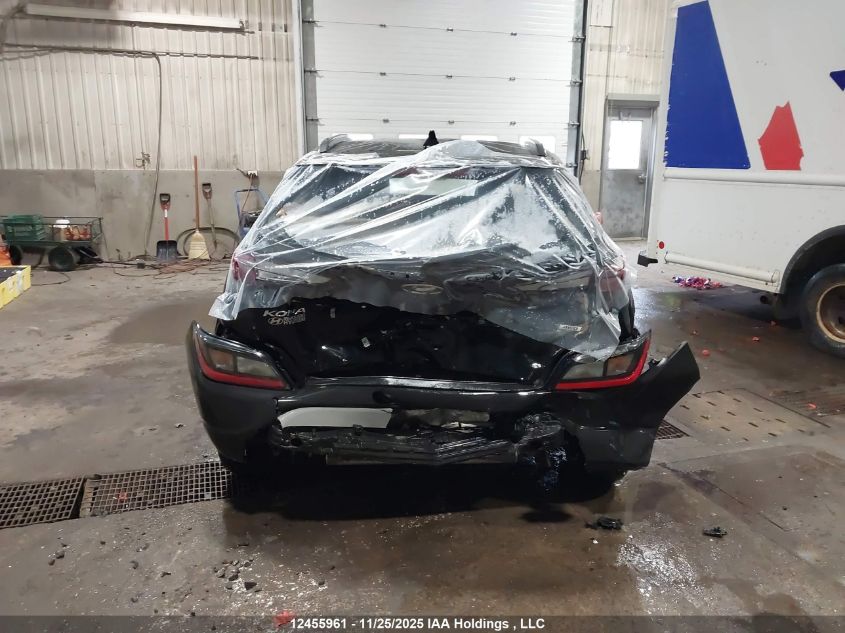 2022 Hyundai Kona Sel VIN: KM8K6CAB8NU812943 Lot: 12455961